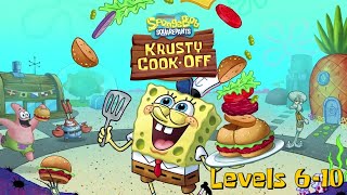 EB Plays SpongeBob Krusty Cook-Off - Levels 6-10