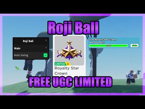 [FREE UGC LIMITED] Roji Ball Script • Auto Swing Ball [Roblox 2023]