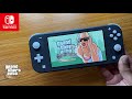 Gta san andreas  the definitive edition nintendo switch lite gameplay