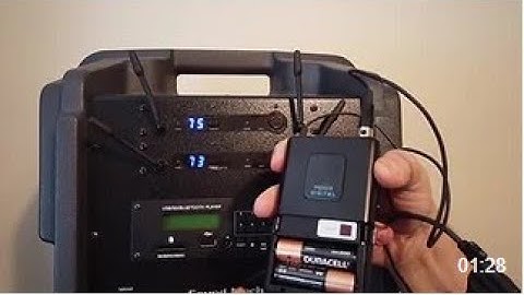 How to program Shure PGXD digital wireless