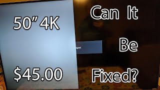 How to Fix the No Picture Issue on a Visio M50C1 4K TV.... You wouldn't believe what the fix was!