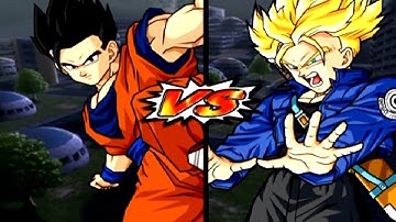 ULTIMATE GOHAN VS TRUNKS SWORD (SUPER SAIYAN) Dragon Ball Z: Budokai Tenkaichi 3 [PS2]