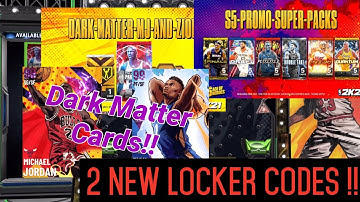 NBA 2K21 2 New Locker Codes!!