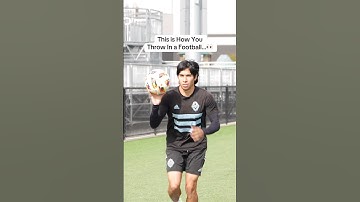 This Is How You Throw In a Football…👀