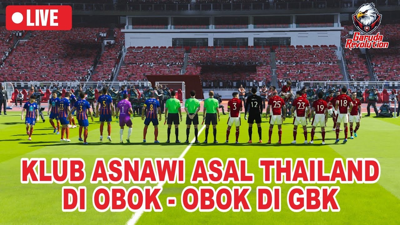 LUAR BIASA‼️TIMNAS INDONESIA BANTAI KLUB BESAR LIGA THAILAND DISUGBK