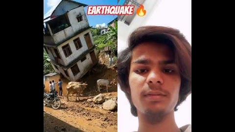 Landslide Destroys Home 😱🔥🚨 #disaster #landslide #shortvideo