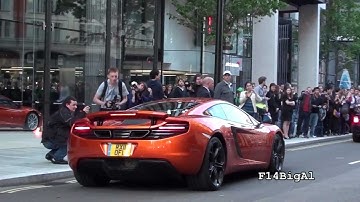 HAMILTON & BUTTON Driving NEW McLaren MP4-12C On The Road!