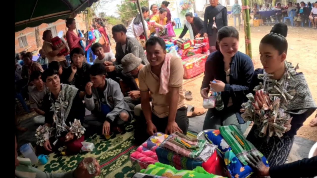 24 กุมภาพันธ์ ค.ศ. 2026งานแต่งลาวสาวลาว-บ่าวลาวกับรีดสมมา//ງານແຕ່ງລາວຮີດຄອງປະເພນີສົມມັດສົມມາແບບພູໄທ