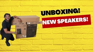 Unboxing The QSC K12.2 Powered Speakers!