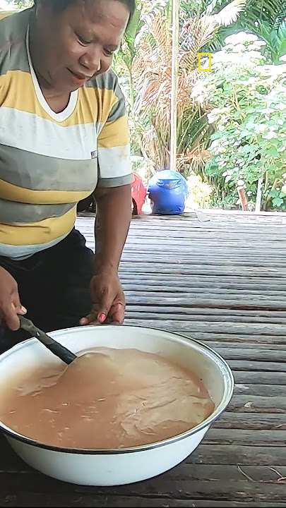 MEMBUAT PAPEDA KHAS PAPUA😍