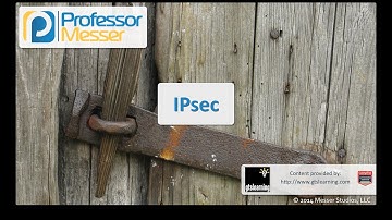 IPsec - CompTIA Security+ SY0-401: 1.4