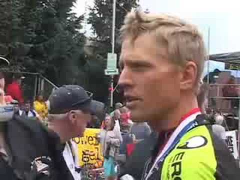 Lance Armstrong raced Colorado local David Wiens in the Leadville 100 mile mountain bike race, Wiens won his 6th Leadville 100 in a row