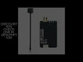 RUSHFPV 3.3G 2W VTX Transmitter FPV Transmitter Receiver DVR Module with Antenna For RC Long Rang Ra