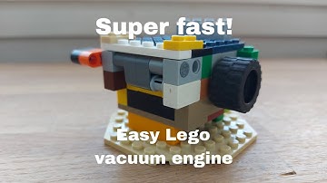 Easy Lego vacuum engine tutorial