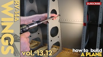 RV-14A Build: Wings 13.12 - How to Build A Vans RV-14A #aviation #vansaircraft #dadjokes #diy