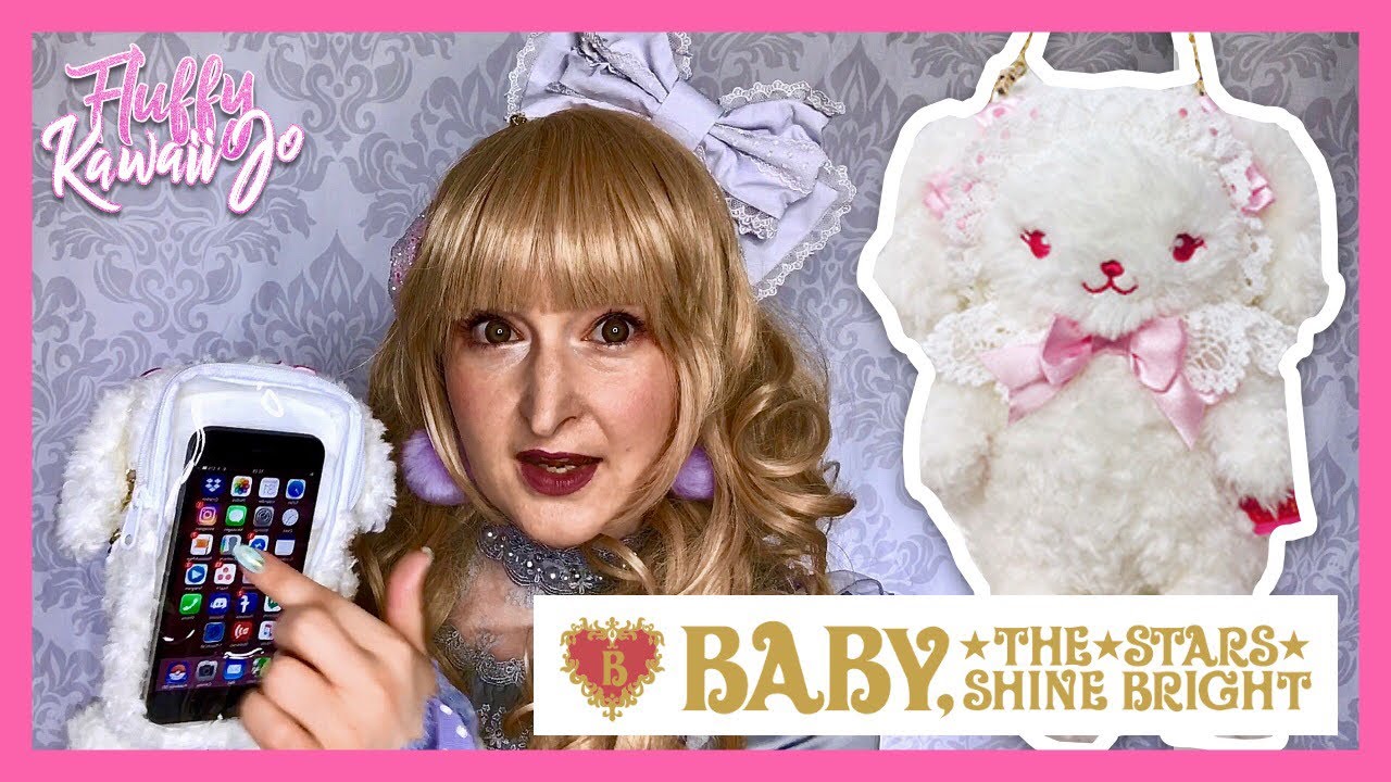 The Cutest And Fluffiest Phone Case Ever Usakumya Smart Phone Pouch By Baby The Stars Shine Bright Youtube