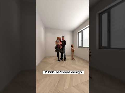 2 kids bedroom design | children modern bedroom