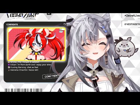 Zeta Reacts to our "The Only One who can Unlock Vestia's Heart" Meme?! | Hololive 