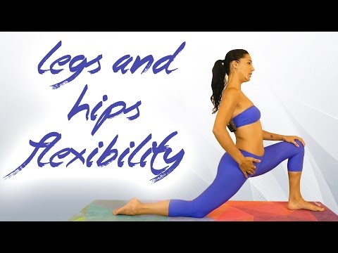 Yoga For Flexibility With Sanela, Hips, Legs & Glutes Stretch, Back Pain, Splits, Beginners At Home