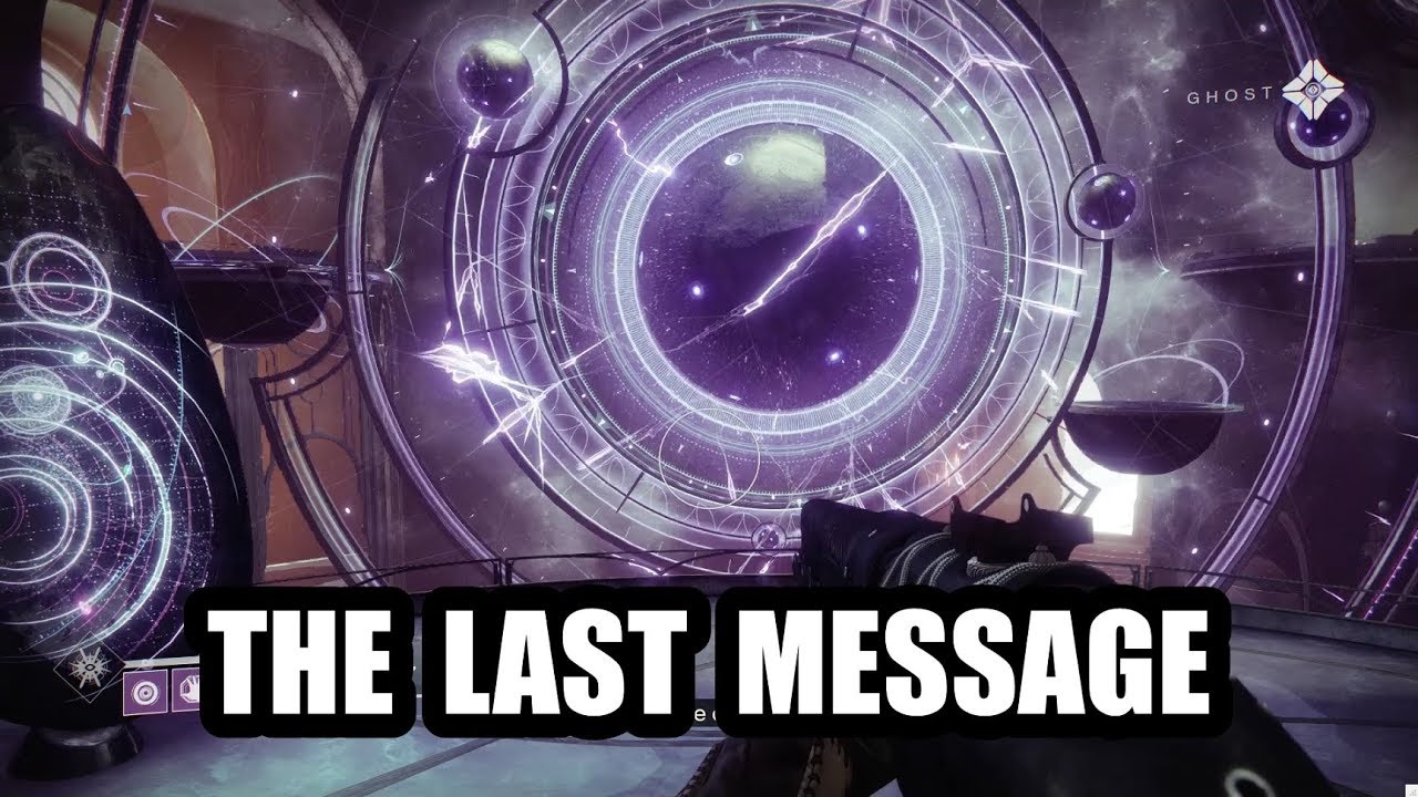 Last Radio Message Destiny 2
