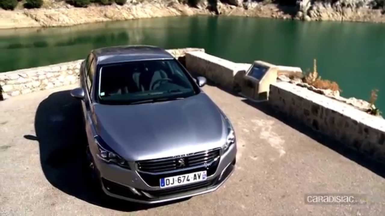 Peugeot 508 restylée - les premières images en direct de l'essai +