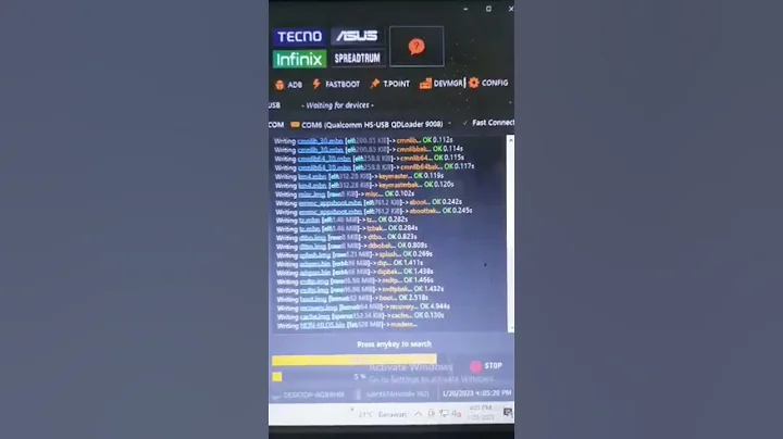 install redmi 8a via unlocktool