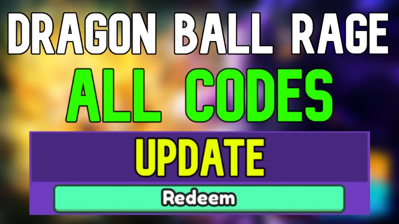 New Dragon Ball Rage Codes Roblox Dragon Ball Rage Codes (January