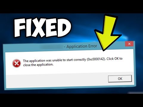 Fix: The Application Was Unable to Start Correctly 0xc0000142 Error in Windows 10