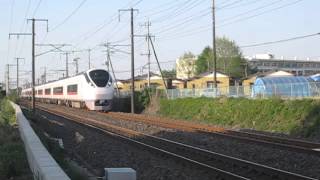 E657系K8編成　2084M　特急ときわ84号　上野行