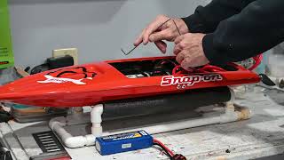 Delta Force 29 Snap-On Boat Is Finished