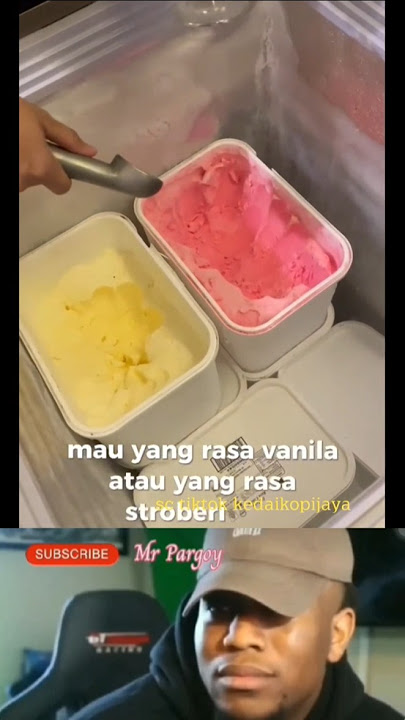 Kaka ini memilih es cream original?