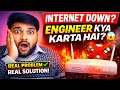 Fiber Cut Hua To Engineer Kya Karta Hai? 😱 | Internet Down