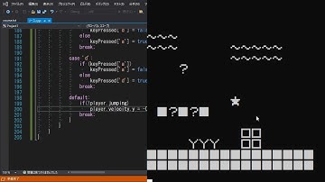 スーパーマリオを小一時間で作ってみた【C言語ゲームプログラミング実況】Programming Super Mario Bros.
