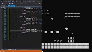 スーパーマリオを小一時間で作ってみた【C言語ゲームプログラミング実況】Programming Super Mario Bros.