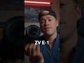 Sony zve1 microphone test  shorts filmmaking camera sonyzv1e