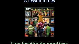 Riot - Dance Of Death - 05 - Lyrics / Subtitulos en español (Nwobhm) Traducida