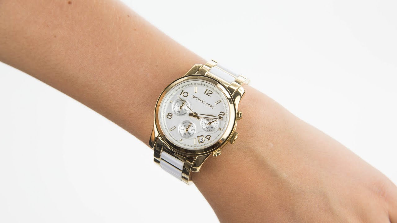 Michael Kors Ladies Runway Watch MK5742 - YouTube