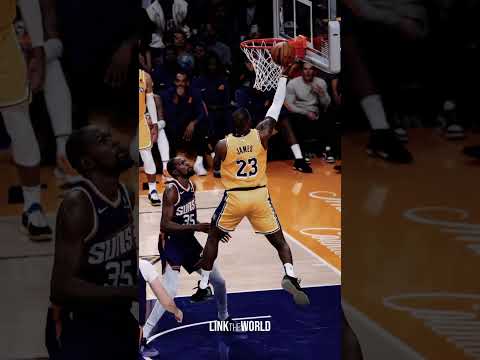 LeBron doing this