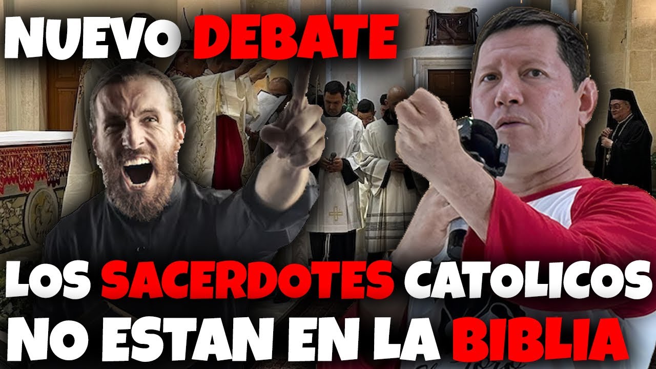 Padre Luis Toro demuestra con la Biblia a Protestante que Los Sacerdotes Católicos son Bíblicos 
