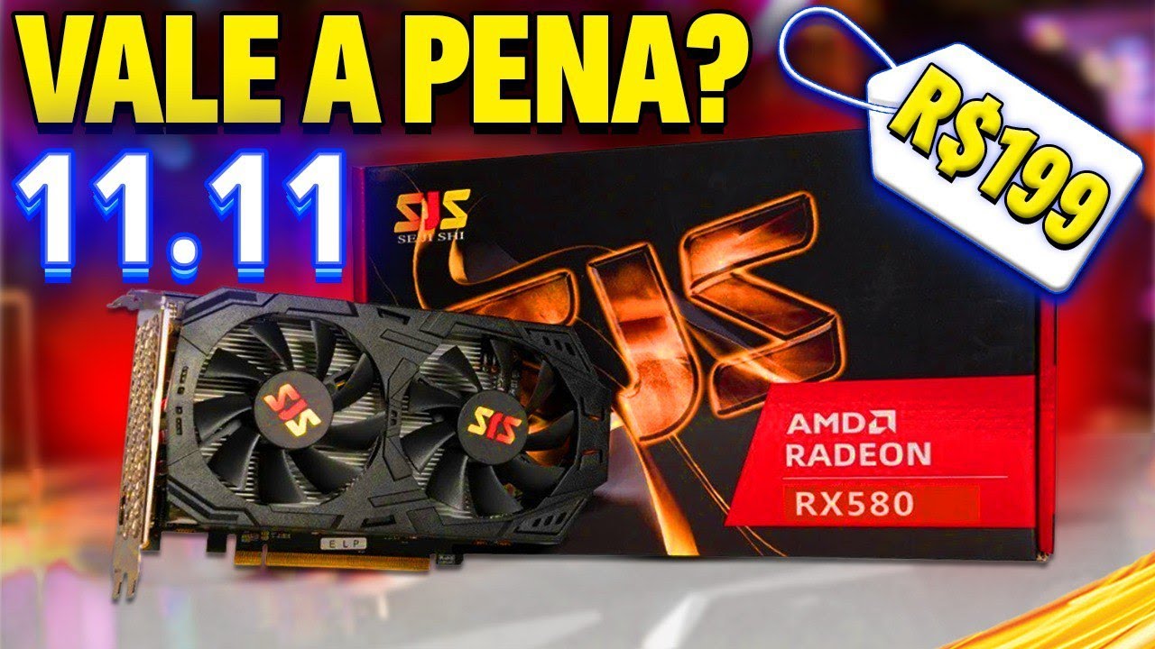 PLACA DE VÍDEO DE 200 REAIS NO 11.11 ALIEXPRESS! (DICAS PARA NÃO SER ...