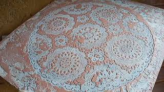 Decorative Plaster with a Stencil. How to do it yourself.