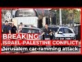 Palestinian shot dead after car rams Israeli police in Jerusalem