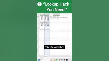💡 "Lookup Formula Explained in 30 Seconds!" #excel #excelformula #exceltips #shorts #youtubeshorts