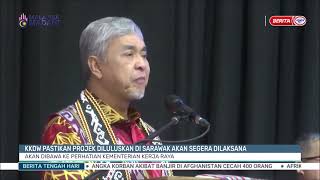 19 MEI-BTH-KKDW PASTIKAN PROJEK DILULUSKAN DI SARAWAK AKAN SEGERA DILAKSANA:AKAN DIBAWA KE PERHATIAN