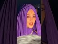 Cardi B and Fan Bingbing at Robert Wun's haute couture show at Paris Fashion Week