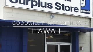 Goodwill Thrift with Us | HAWAII - Store & Goodwill Bins 👍🏼