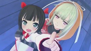 Naraku _ DLC character ) from Senran Kagura estival versus. Senran Kagura 2  deep crimson.