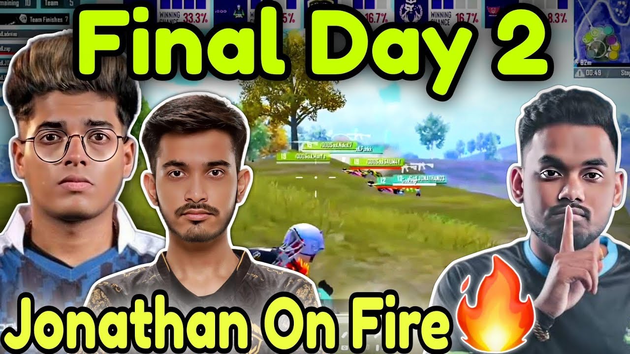 ESL Lan Final Day 2 🇮🇳 Godl Vs Soul 🥵 Jonathan On Fire 🔥 - YouTube