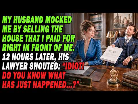 🏠Husband Sold The House I Paid For In Front Of Me.12h Later Lawyer Yelled: "Idiot! What Happened?"⁉️