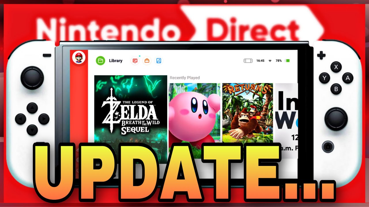 Nintendo Direct Announcement Coming Soon!? + Nintendo Switch Indie